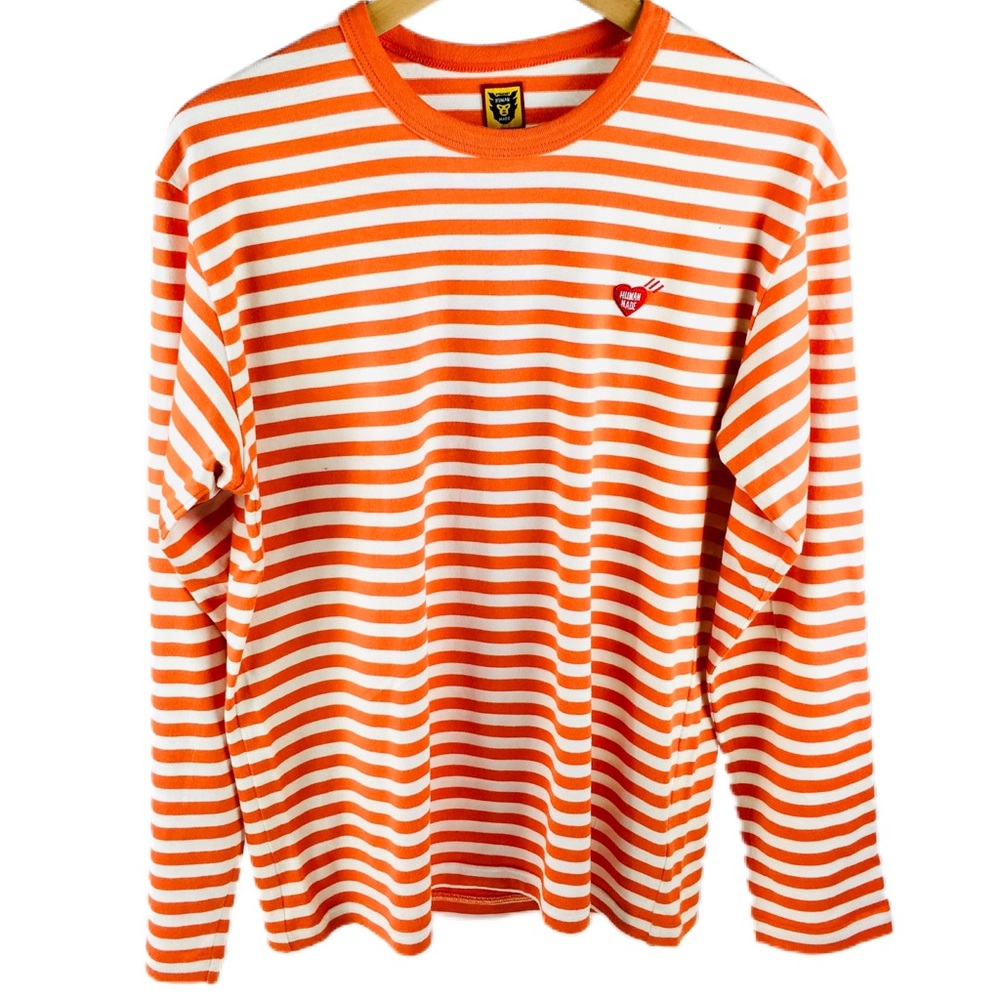 HUMAN MADE “STRIPED LS T-SHIRT” Pharrell NIGO